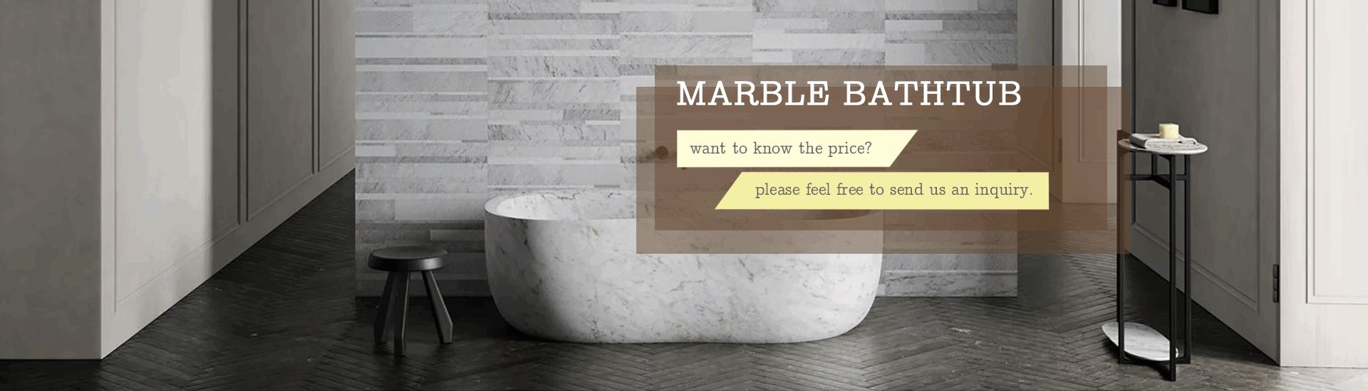 marble bathtub