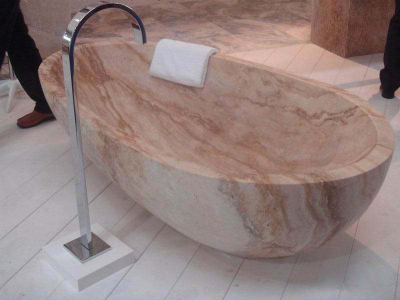 Natural Travertine Bathtub