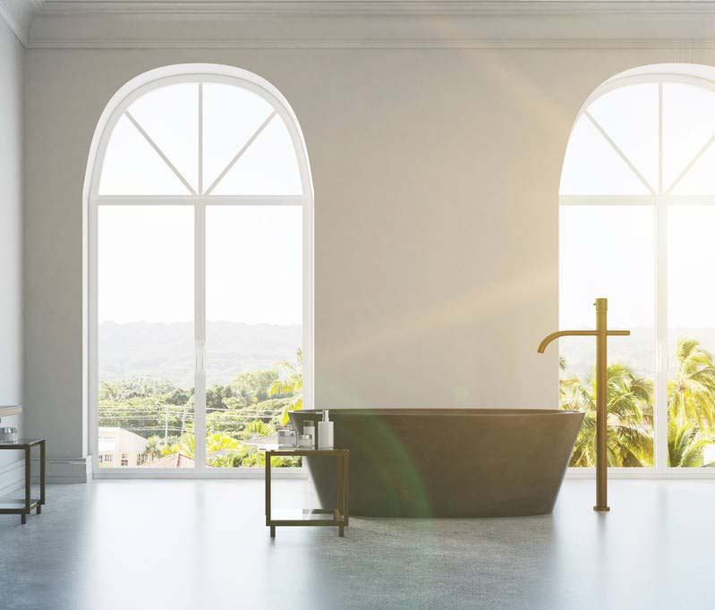 Natural Bluestone Limestone Bathtub