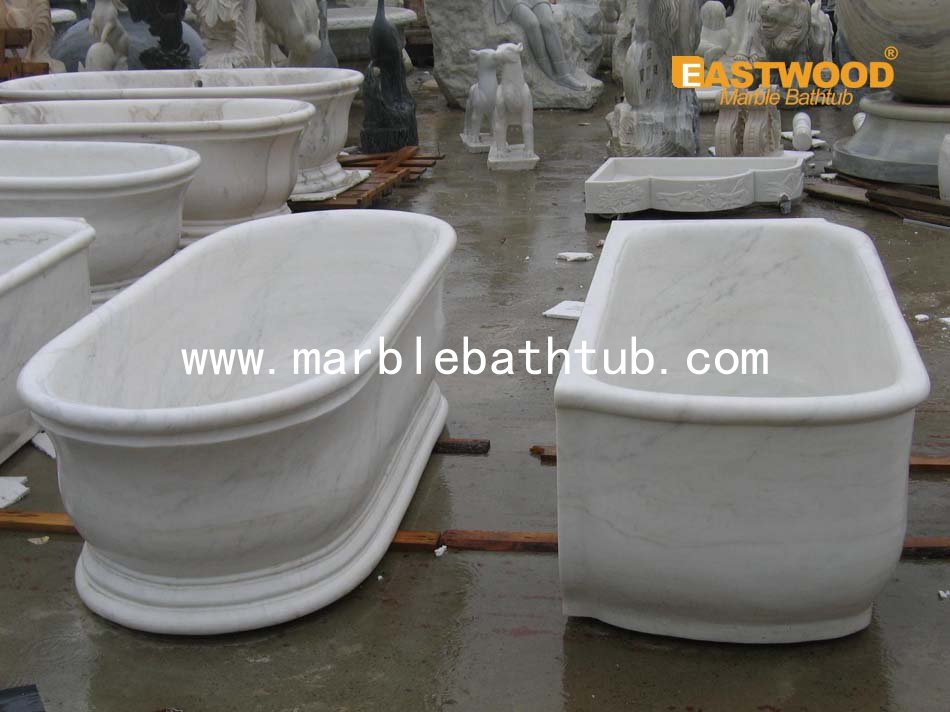 Beautiful White Marble Bathtubs