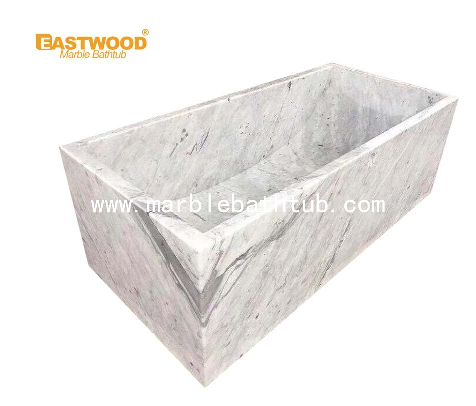 Gorgeous Statuario Marble Bathtub